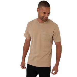 Threadbare Mens Havana T-Shirt / Stone